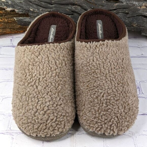 Eddie Bauer Sherpa Clog Slippers - Size XL (12-13) - Picture 2 of 9